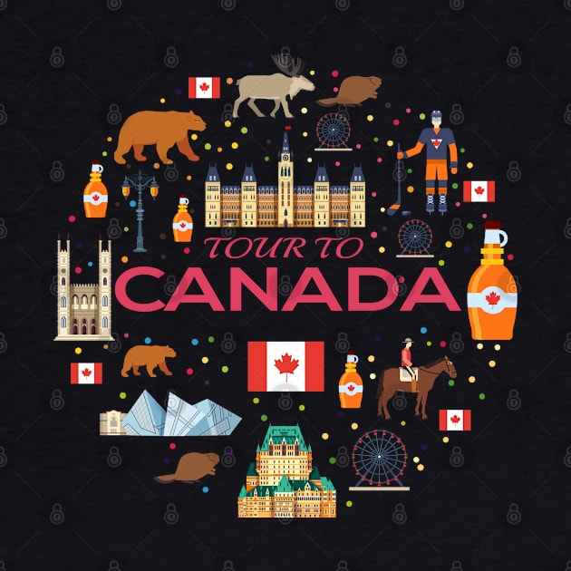 Tour To Canada Concept by Mako Design 